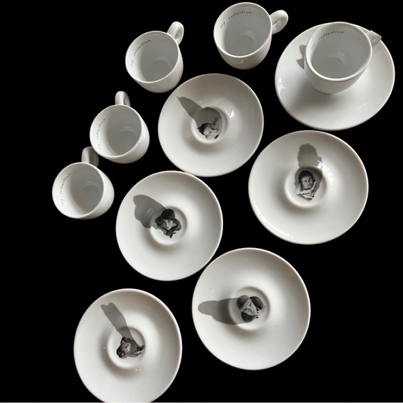 Illy art collection 2000 Central Saint Martin College of art 6 espresso cups - Picture 1 of 6